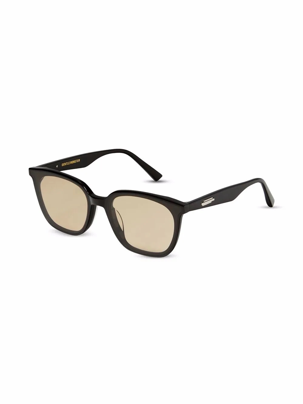 Gentle Monster Lilit 01 gebogene quadratische Sonnenbrille