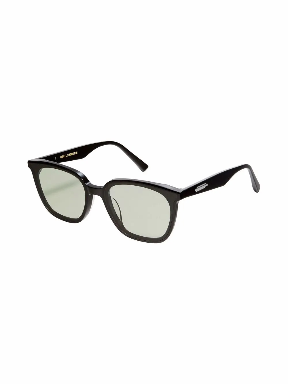 Gentle Monster Lilit 01 gebogene quadratische Sonnenbrille